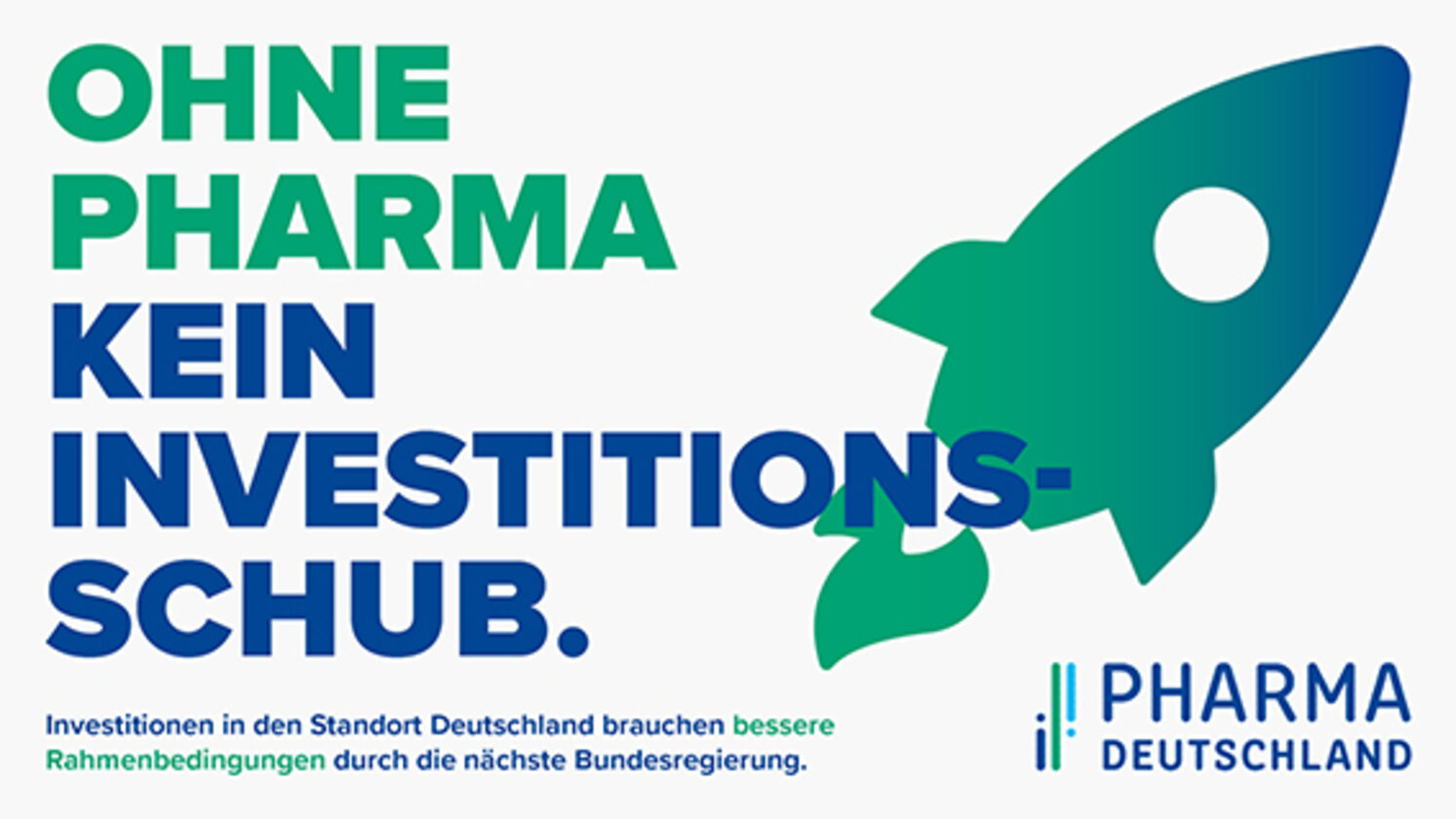 Anzeigenkampagne Bundestagswahl Stärke Pharmaindustrie