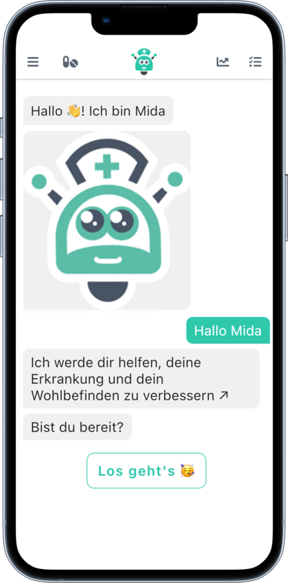 Smartphone mit Rheuma App